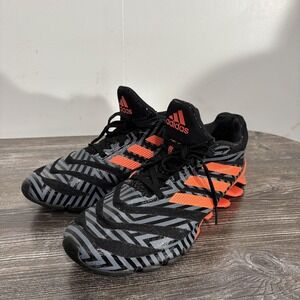 Adidas Springblade Shoes Mens Size 9 Black Orange Running Low Top Sneaker D69790